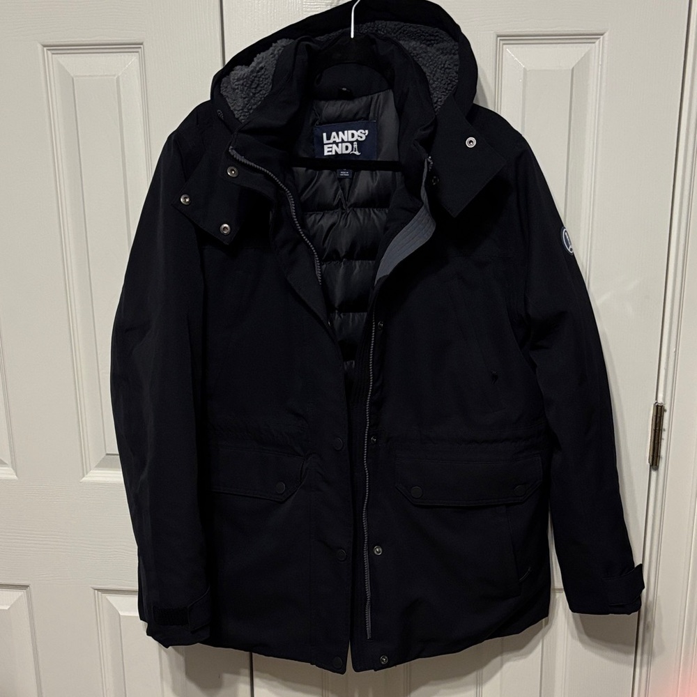 Lands’ End Expedition Waterproof Down Jacket - image 1